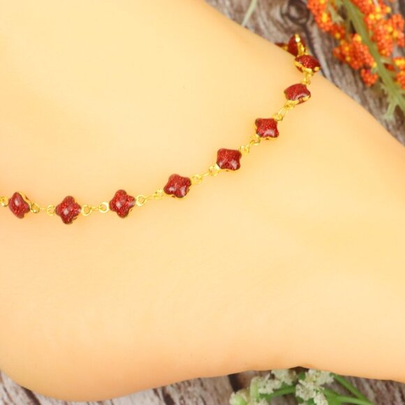 Dainty Anklet for Women – Elegant Everyday Jewelry & Perfect Gift | MLCRC1322 - Picture 4 of 10